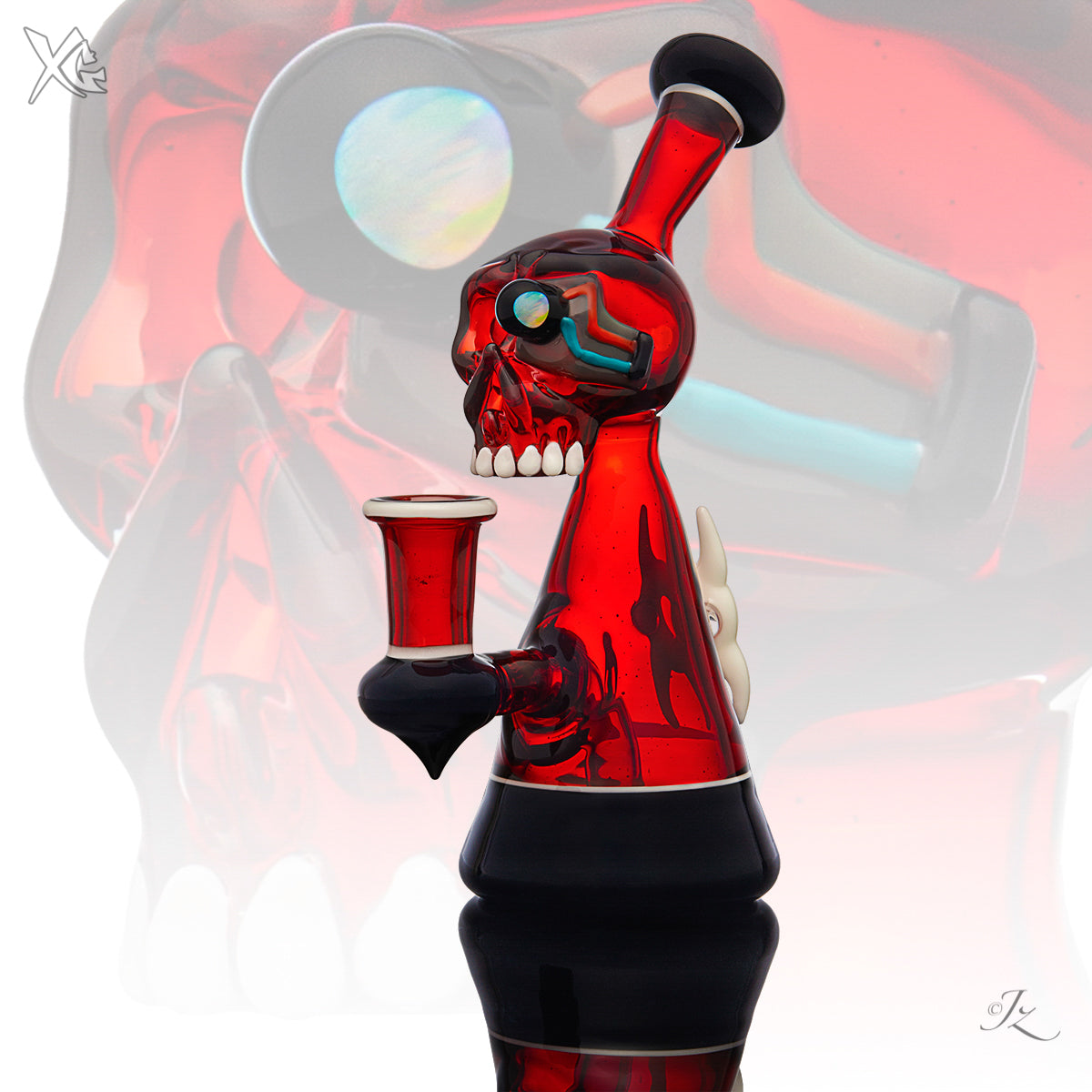 Villian Glass - Skull Jammer