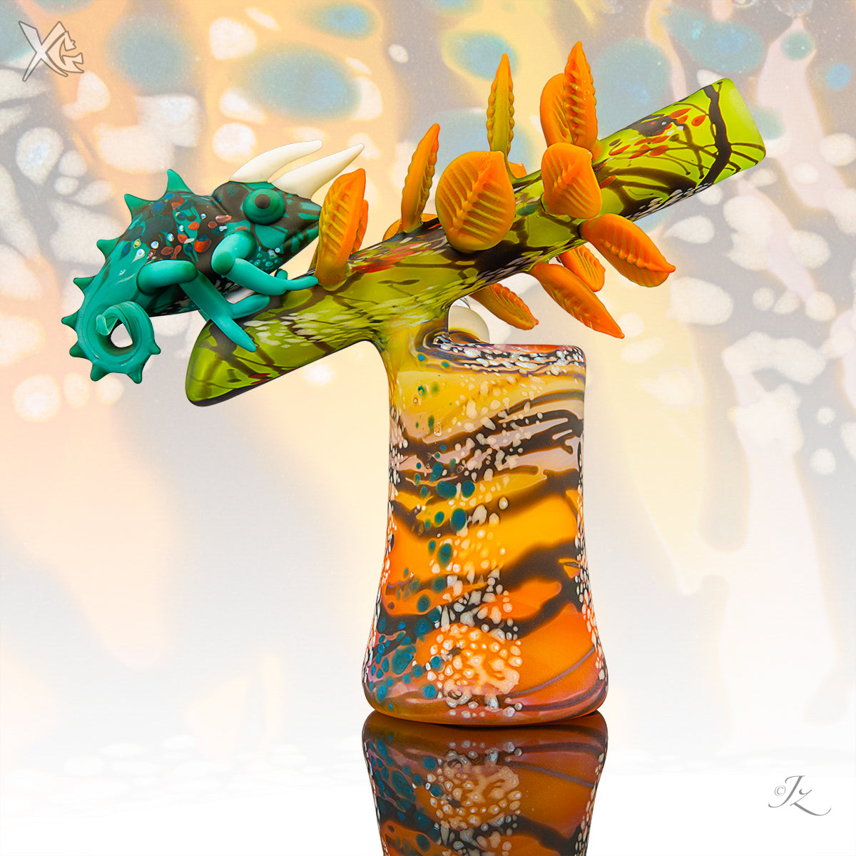 Chameleon - Hardman Glass Art