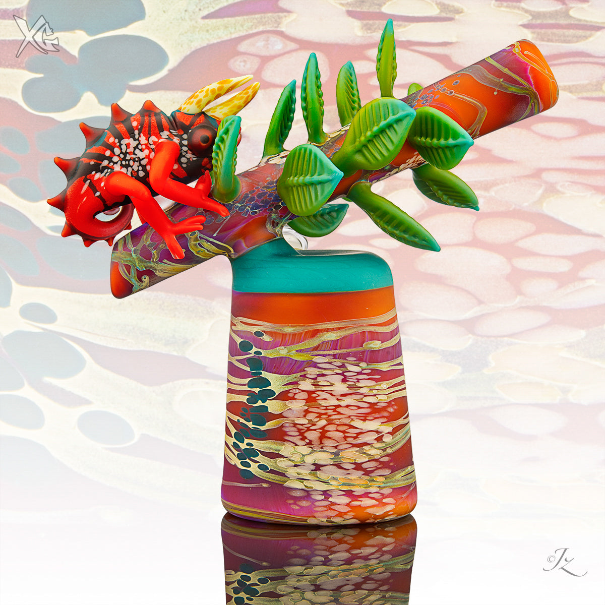Chameleon - Hardman Glass Art