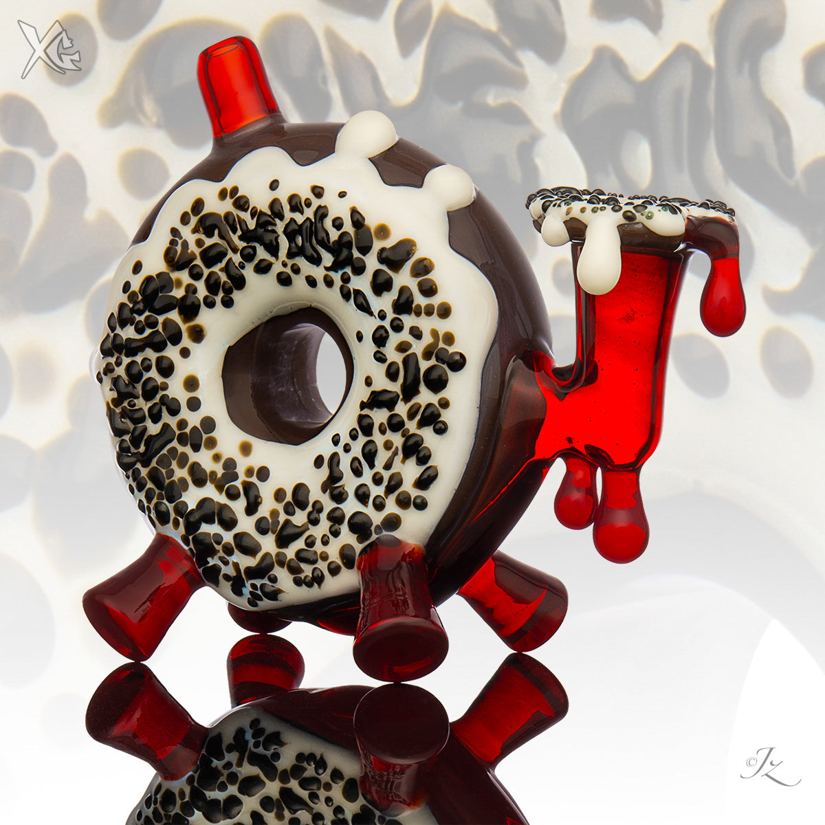 Donut - Jambear Glass