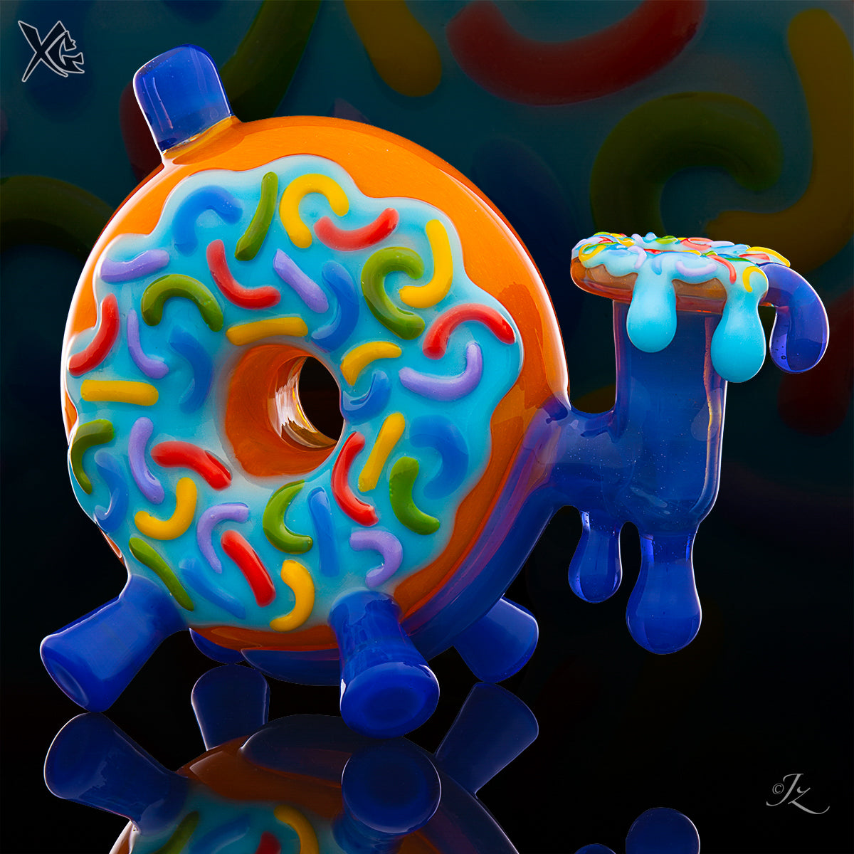 Donut - Jambear Glass