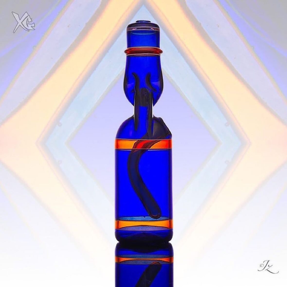 Bottle - Jack Blew Glass