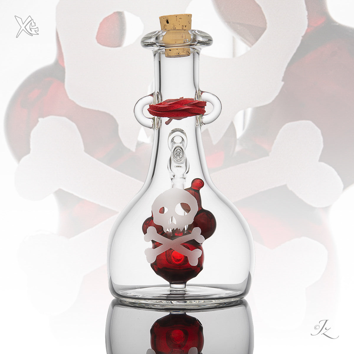 Poison Bottle - Truchalk Glass
