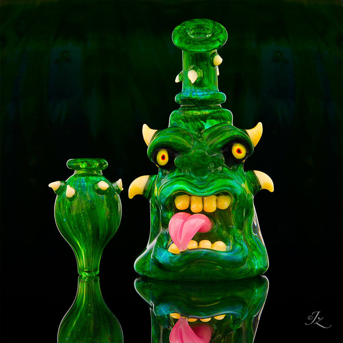 Gill Perc Monster - Kaleb Folck Glass