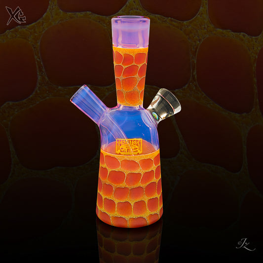 Opal Giraffe Tube - Robertson Glass