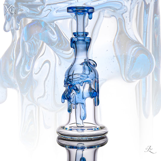 Grime Glass - Dripper Skull Tube